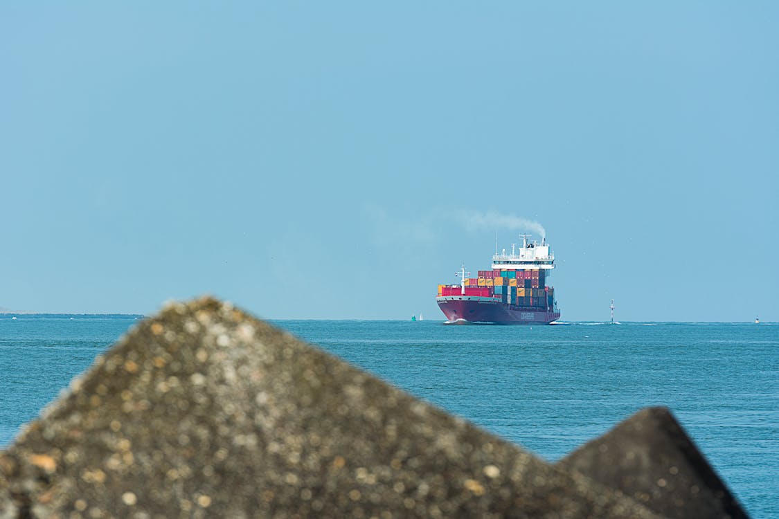 Gratis lagerfoto af blå himmel, containerskib, forsendelse