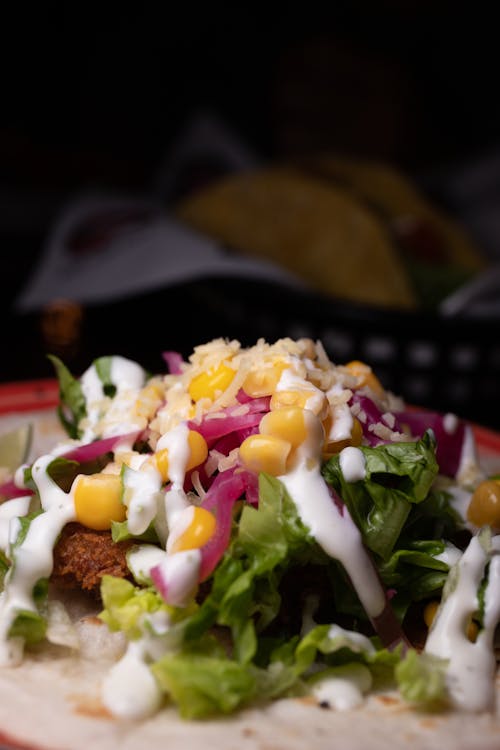 Gratis stockfoto met bloem tortilla, meel taco, Mexicaan