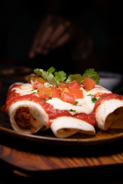 Ingyenes stockfotó enchilada, enchiladas, mexikói témában