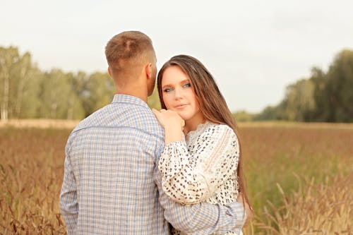 Free stock photo of affection, countryside, couple Stock Photo
