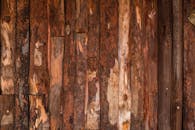 A Brown Wooden Wall