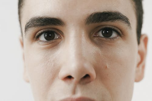 Close-up of a Man's Face
