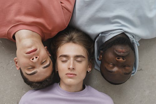 Photo of Men with Eyes Closed