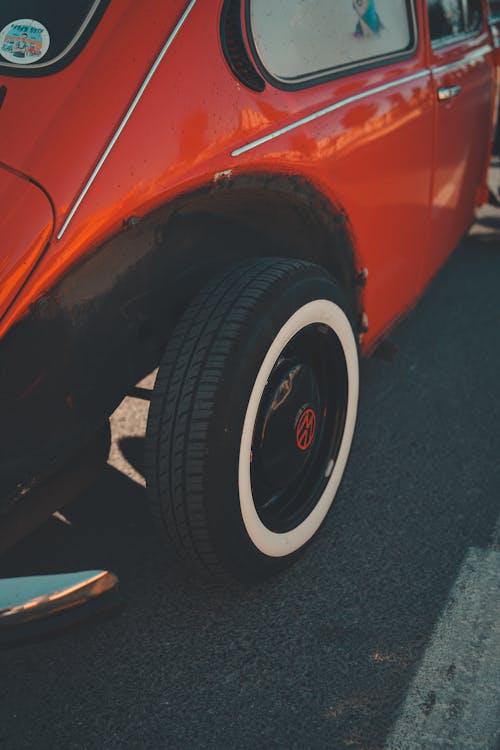 Free Photo of a Car Tire Stock Photo