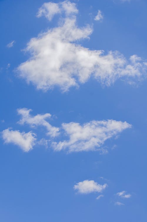 Free stock photo of blue background, blue sky, clouds