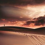 Album art — desert dunes at sunset. Photo by Jesus Solis on Pexels