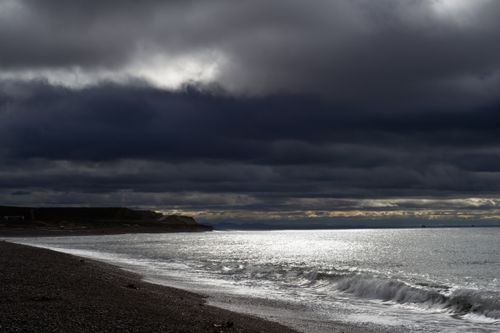 Free stock photo of beach, clouds sky, sea Stock Photo