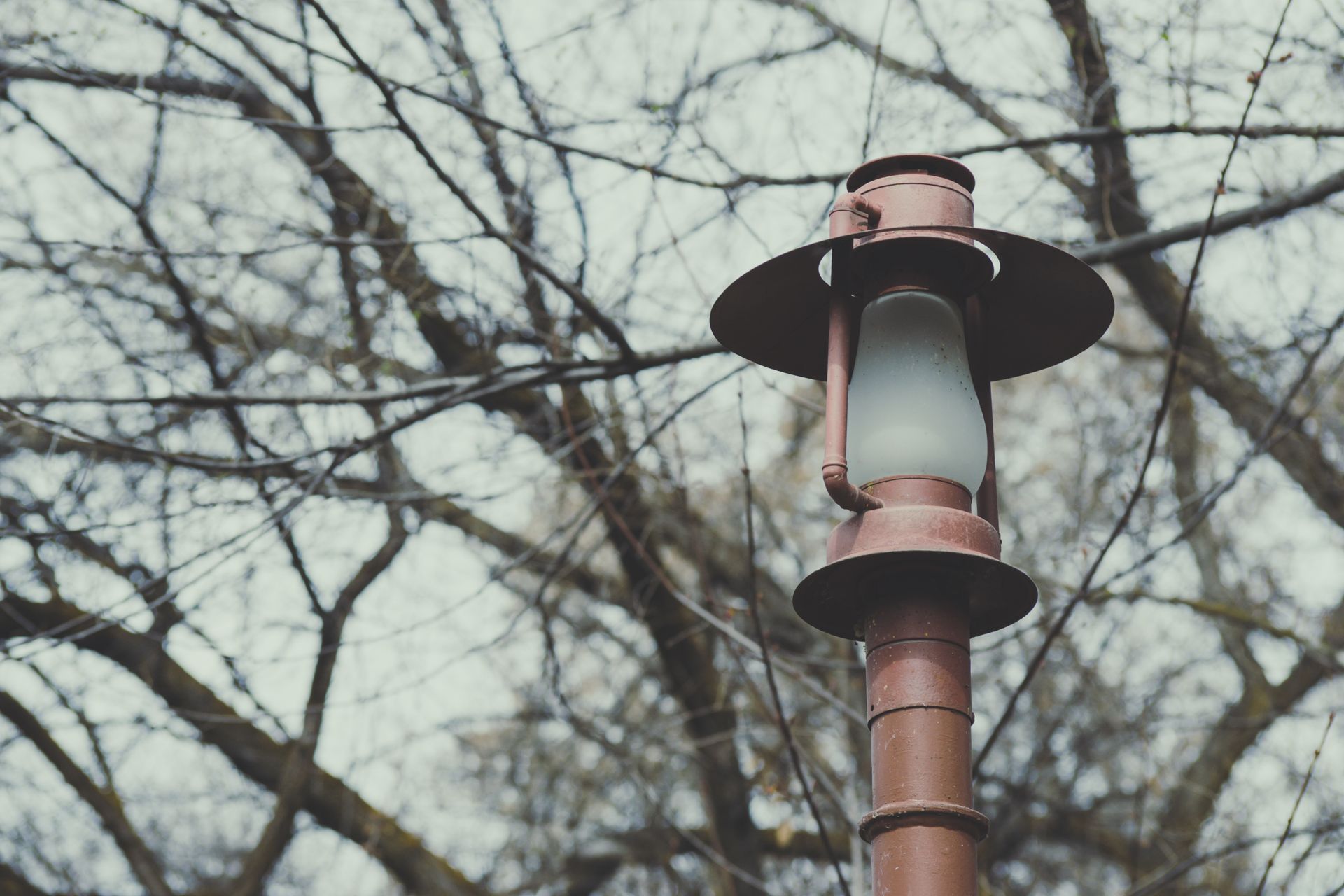 Turned of Post Light