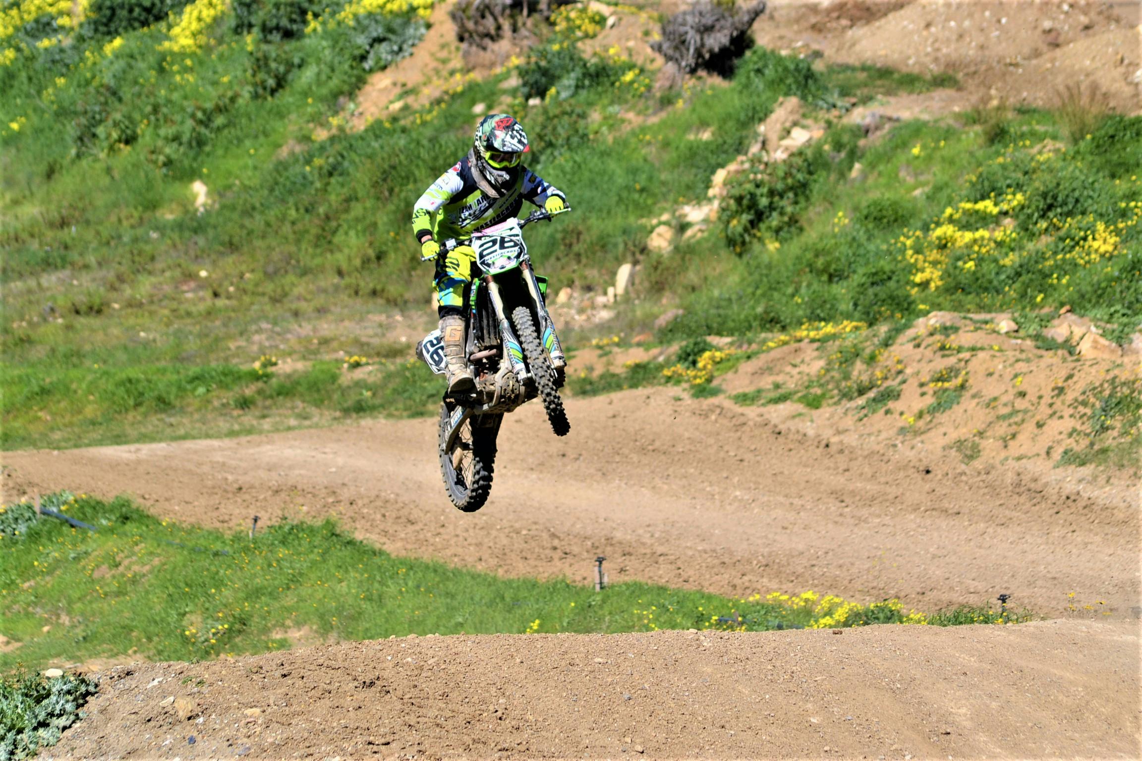 Free stock photo of biker, jump, motocross