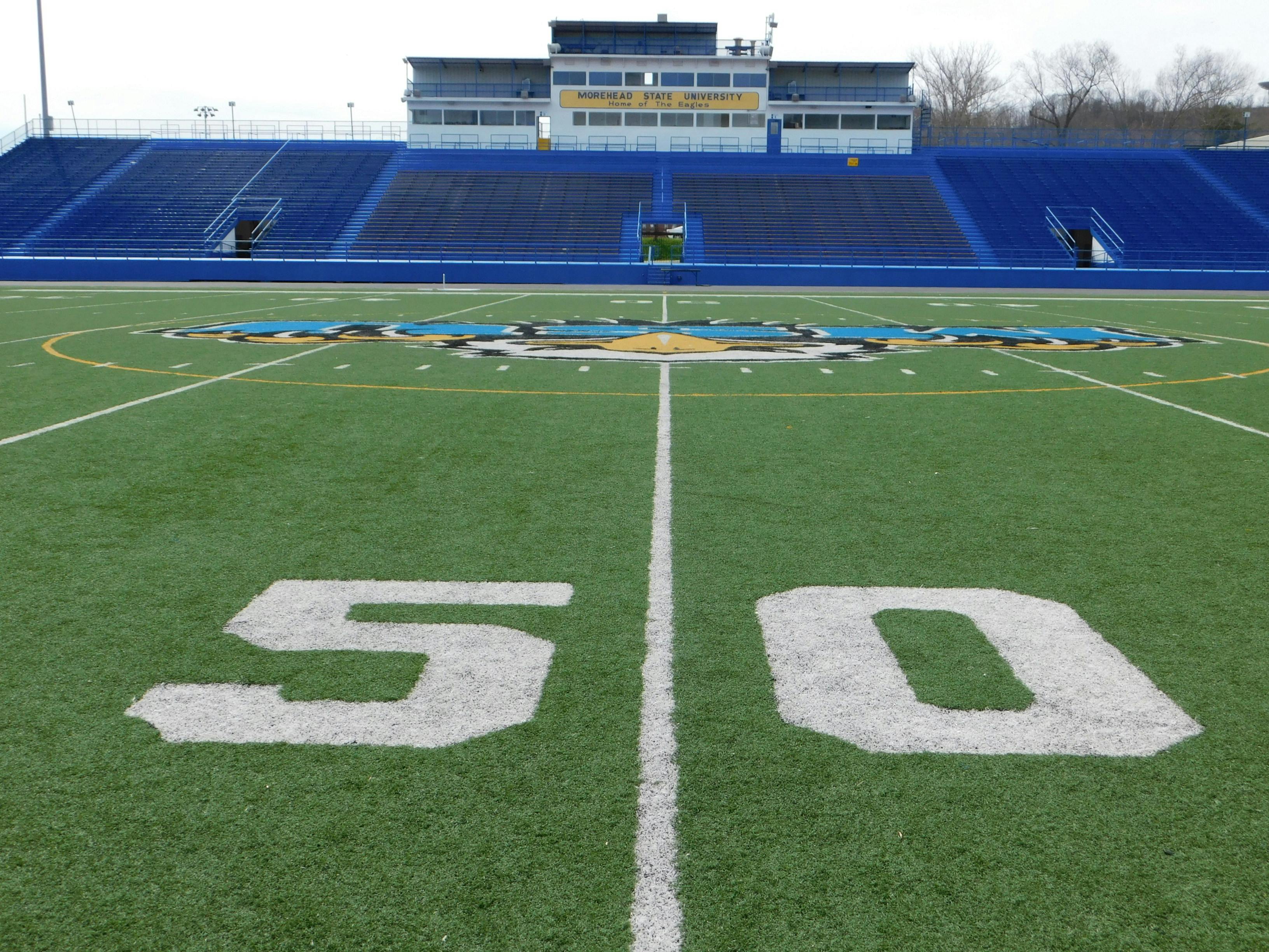 Free stock photo of 50 yard line, American football ...