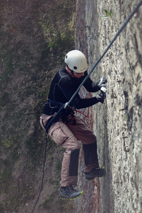 Casque de cordiste