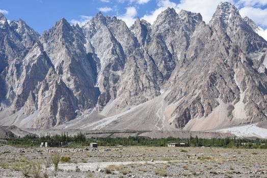 Passu Cones sunrise — Hunza Valley