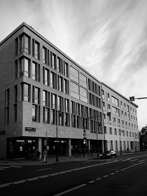 Modern Building Beside Road