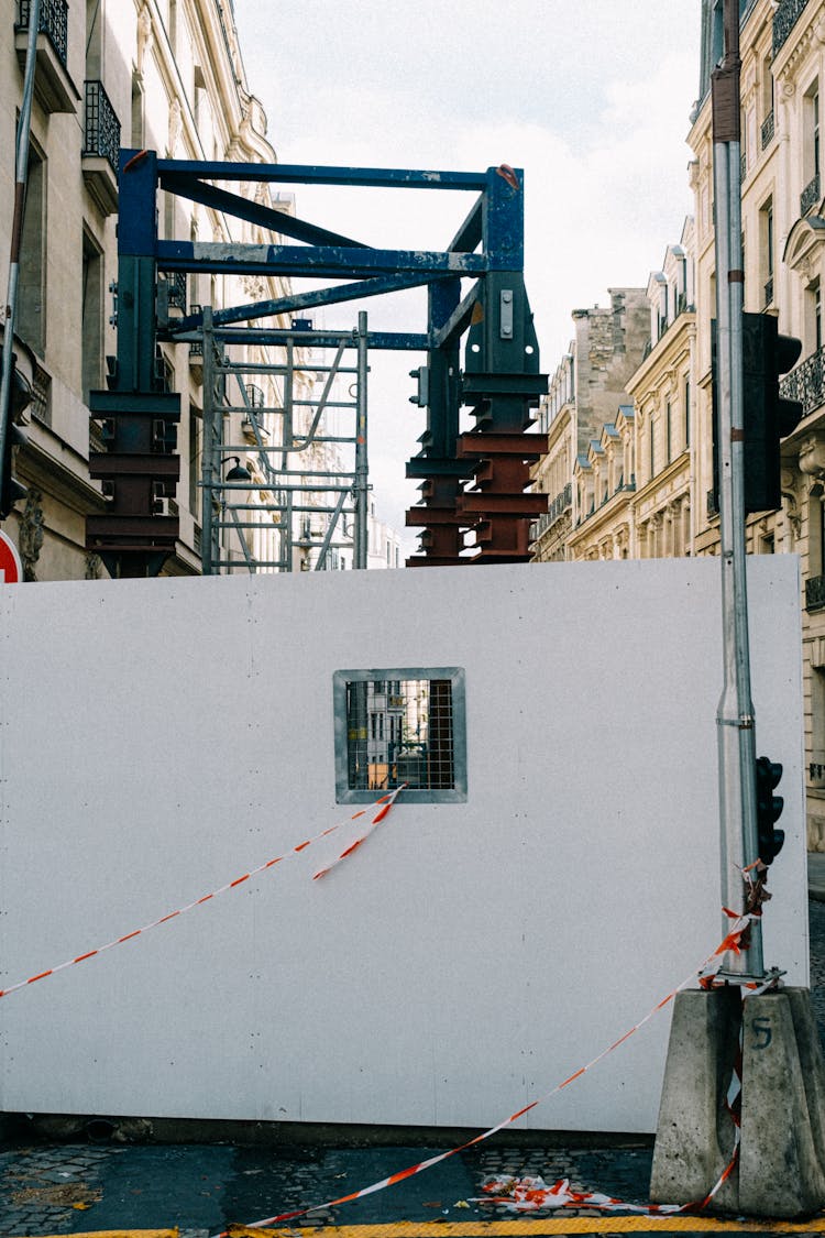 Construction On City Street