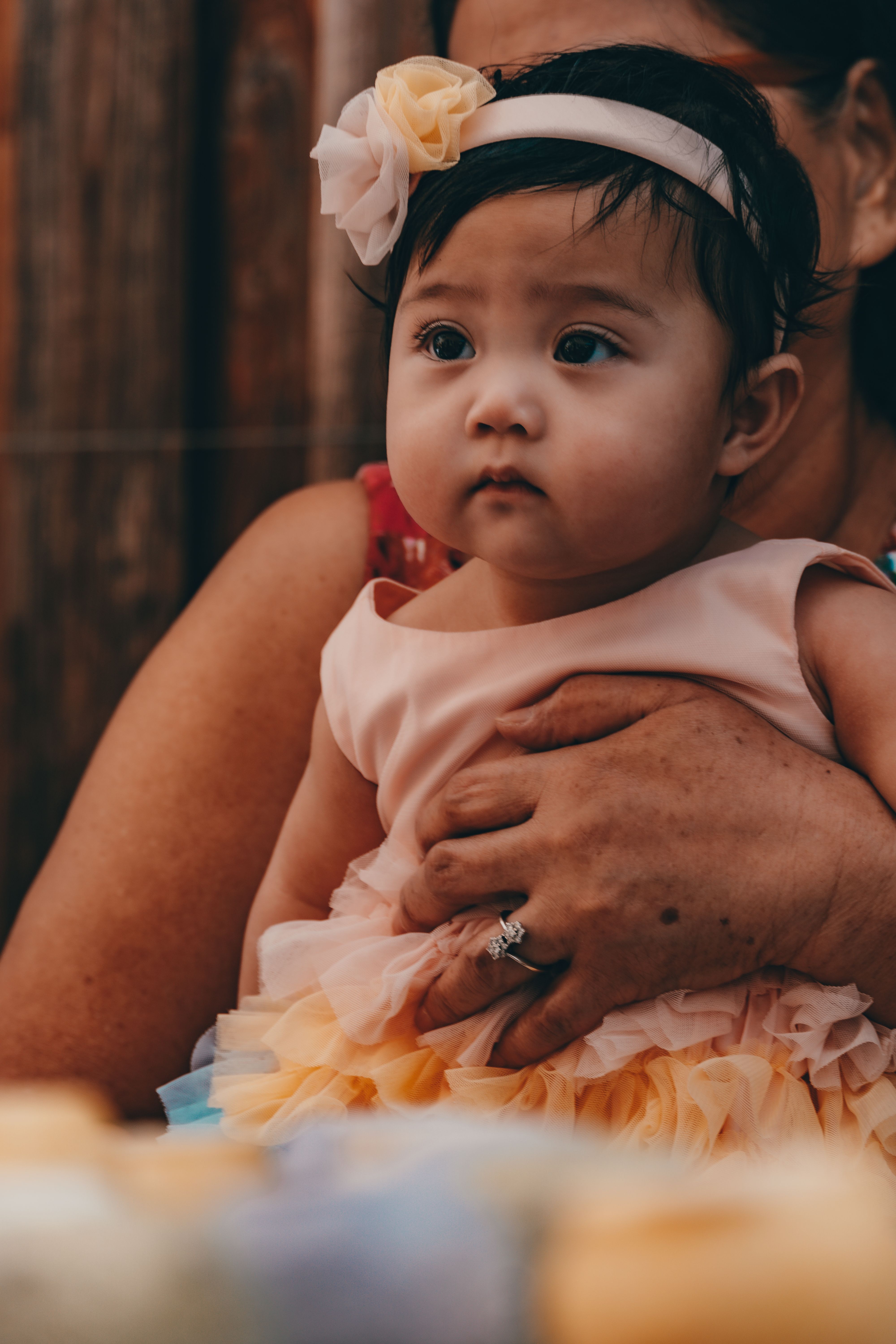A Baby in Pink Dress · Free Stock Photo