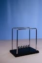 Newton s cradle on a table