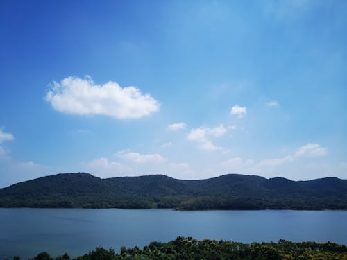 Foto stok gratis biru, danau biru, gunung