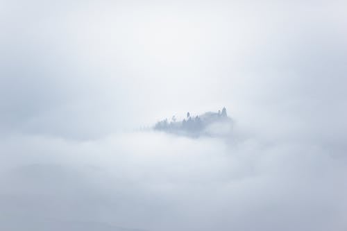 Gratis lagerfoto af bjerg, silhouet, t¨åge