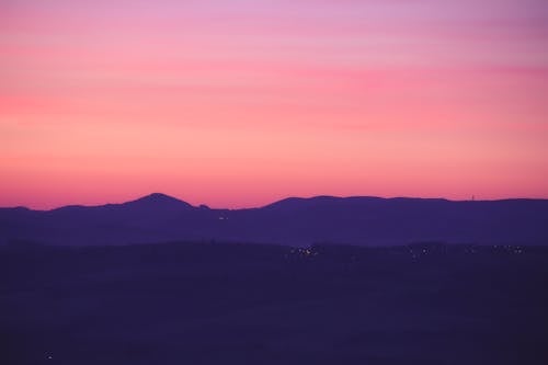 Základová fotografie zdarma na téma brzy východ slunce, Itálie, kopce