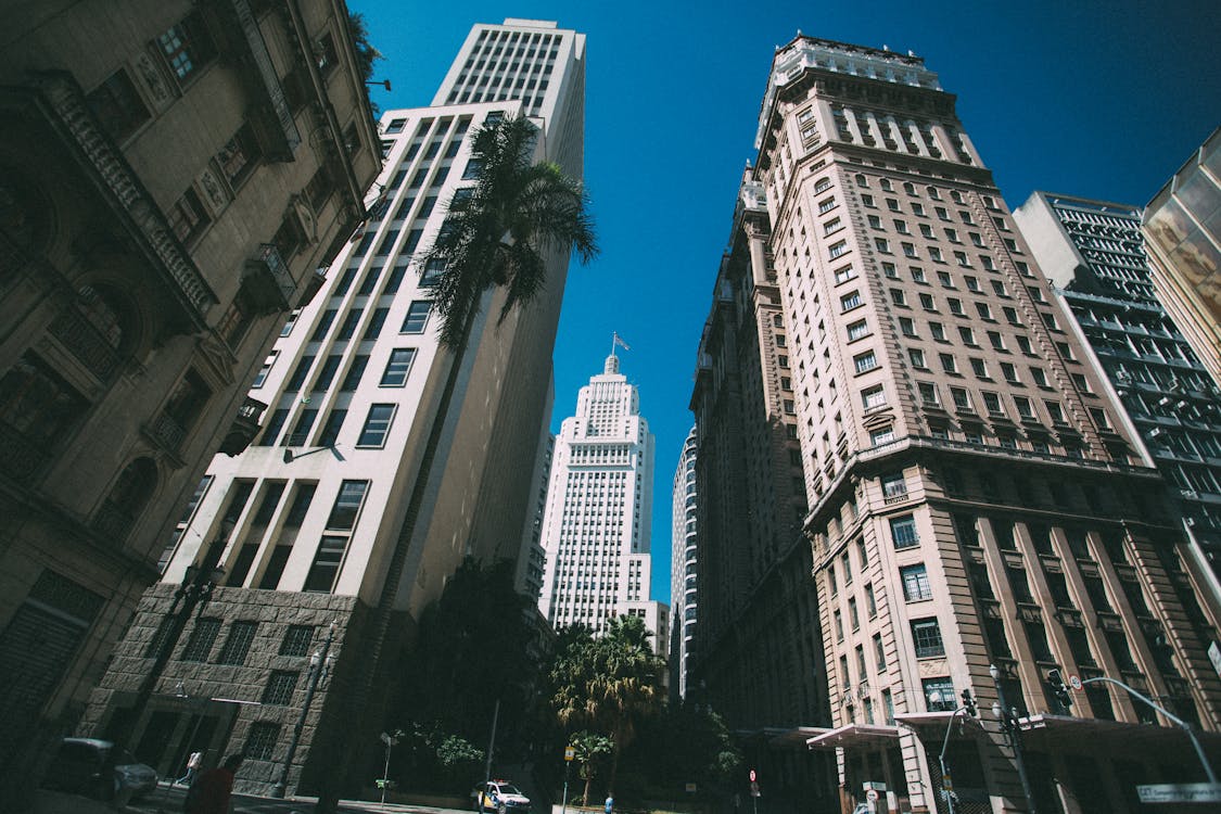 Low-angle Photography of High-rise Building