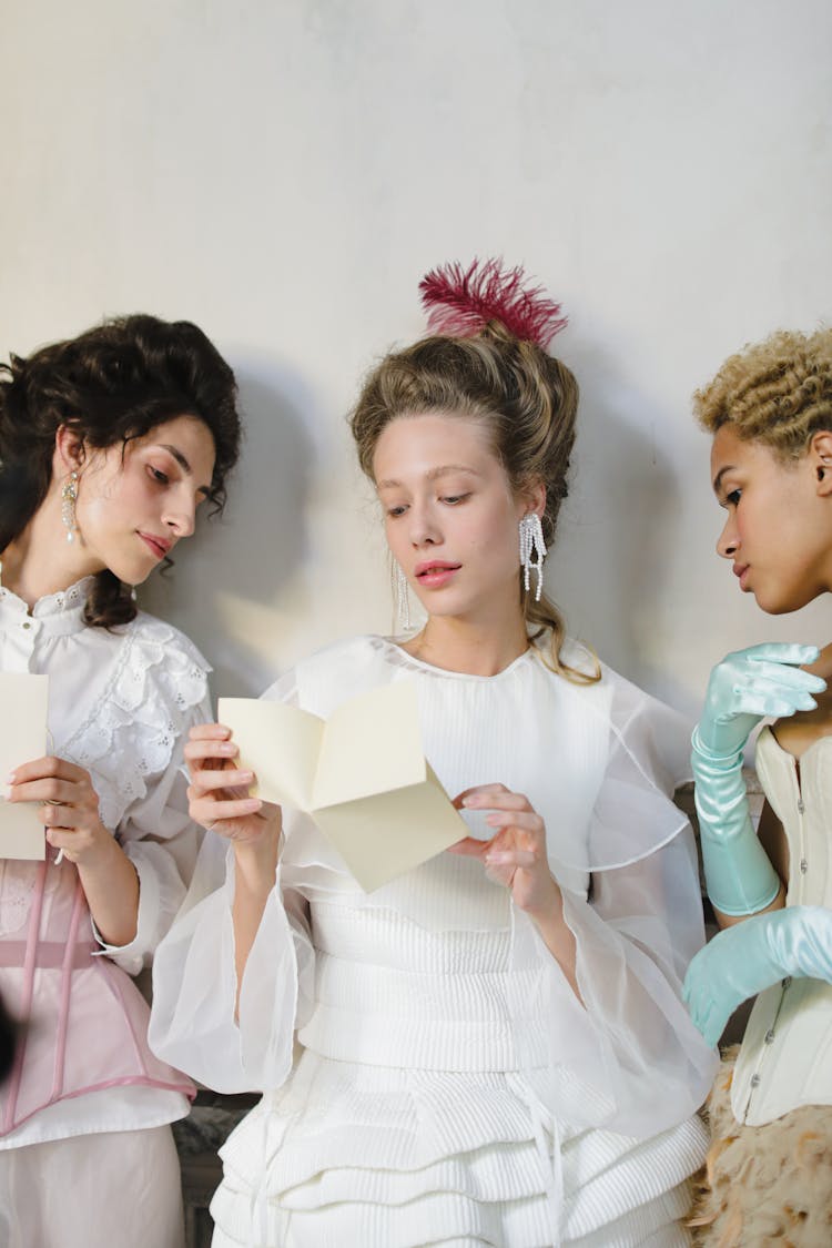 Women Reading A Letter 