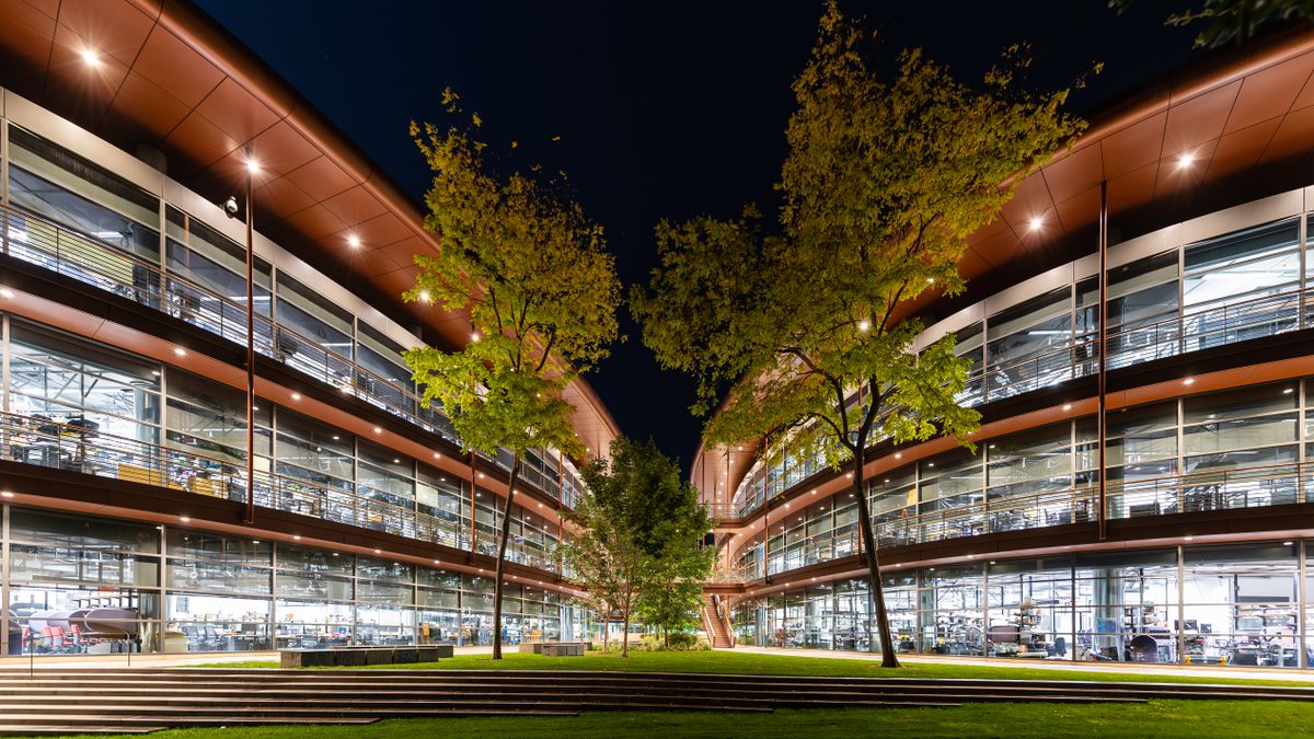 The James H. Clark Center at Stanford University in Silicon Valley