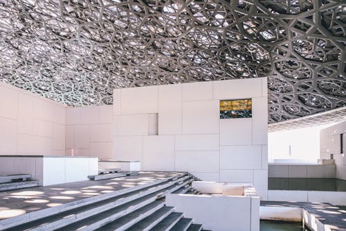 Foto d'estoc gratuïta de museu del louvre abu dhabi