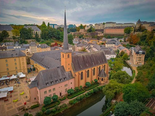 Kostnadsfri bild av arkitektur, byggnad, drönarbilder