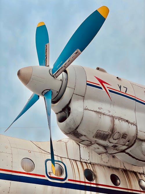 Close up of Airplane Propeller