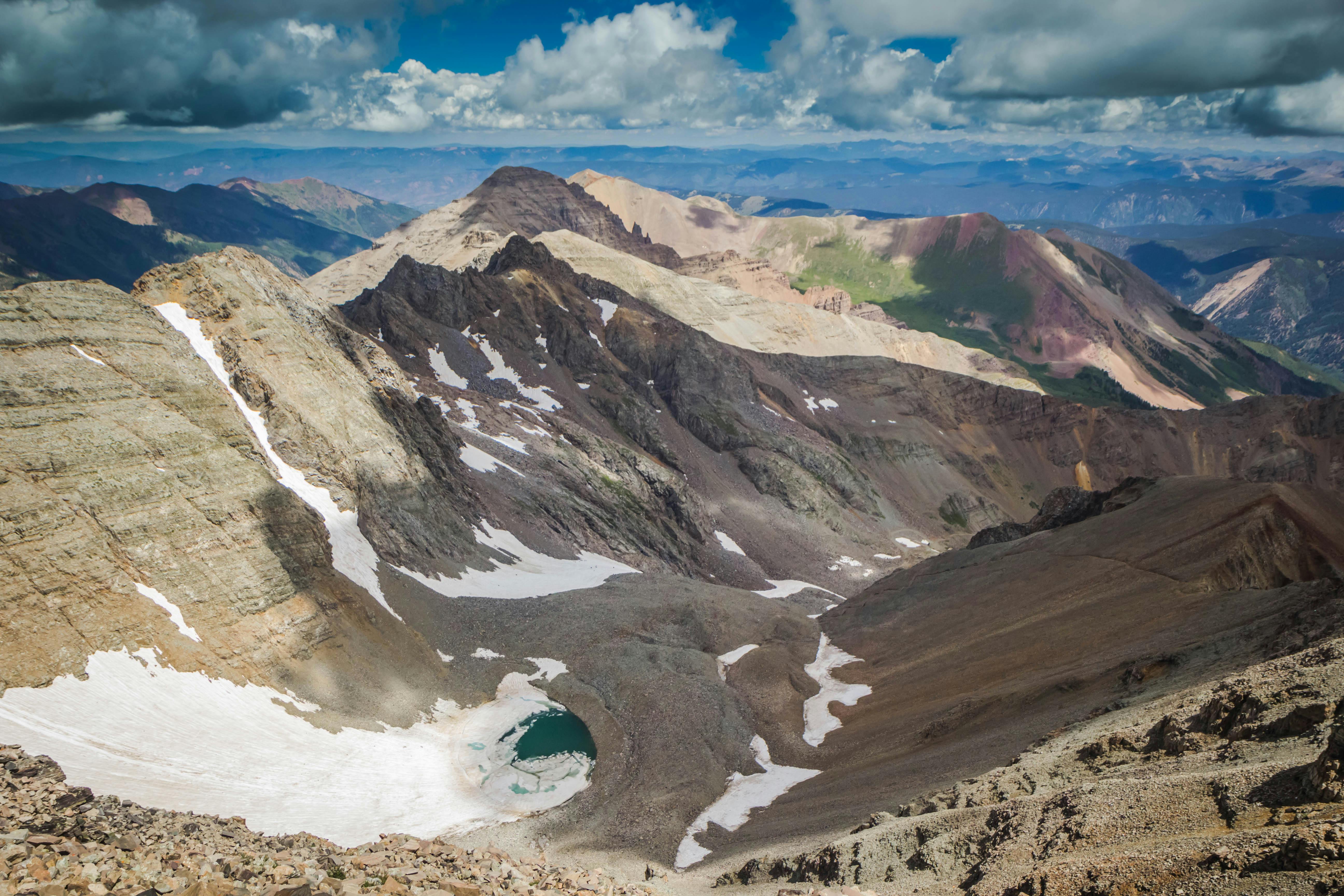 Free stock photo of Castle Peak, colorado, mountaineering