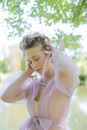 Free stock photo of beautiful, bride, dress