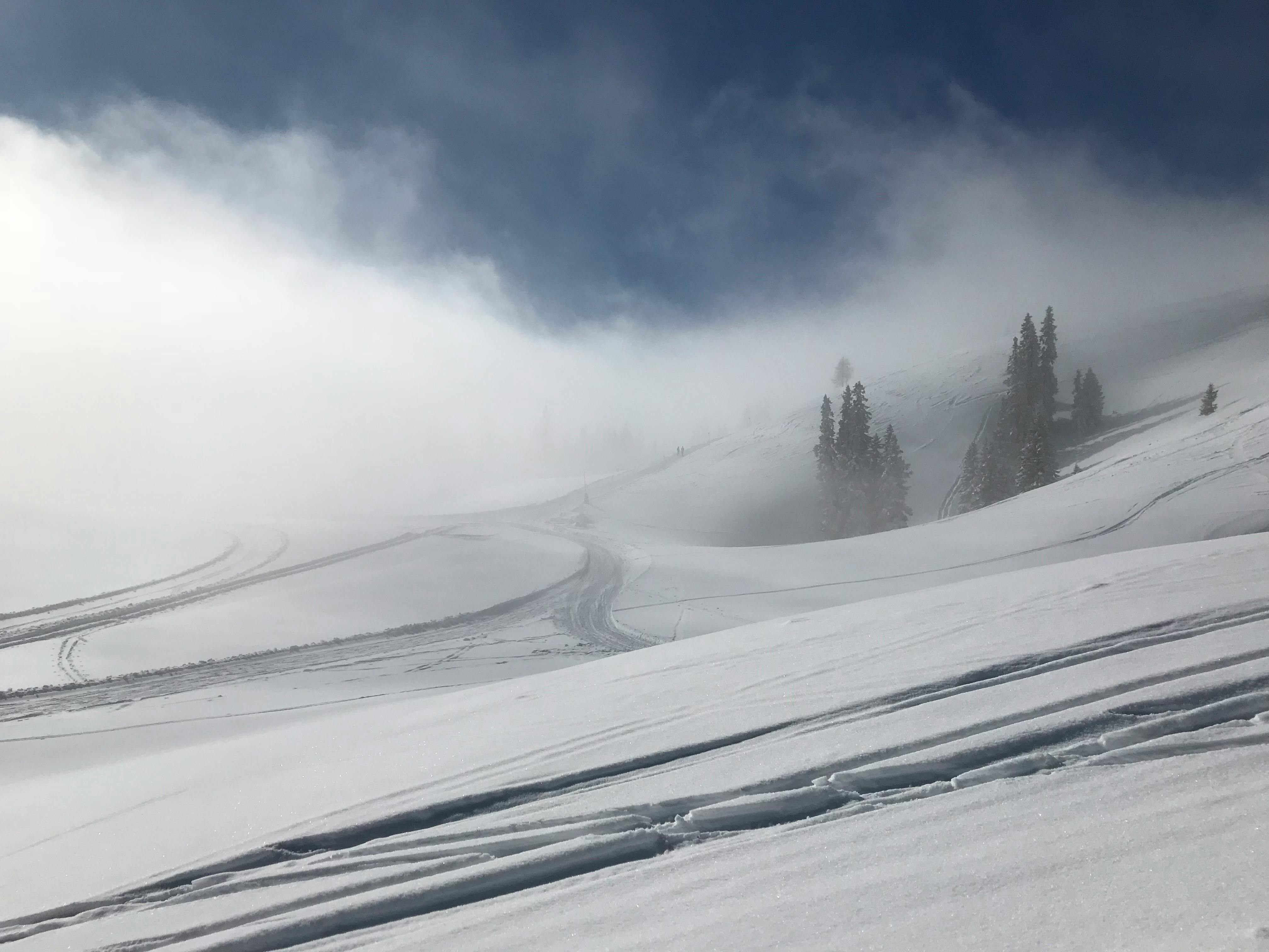 Free stock photo of mountain, snow, sunshine