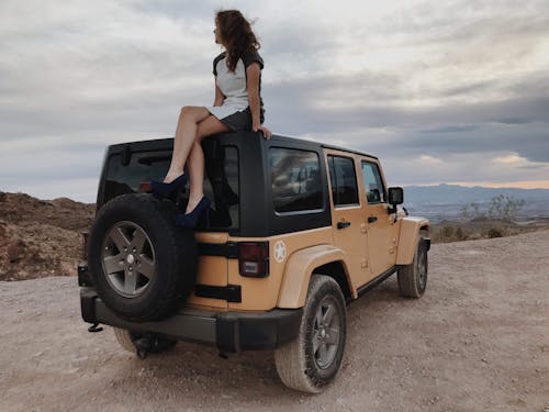 Free stock photo of desert, jeep, model Stock Photo