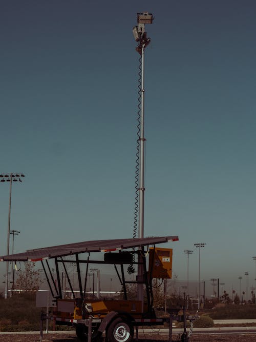 Pole with Transmission Antennae
