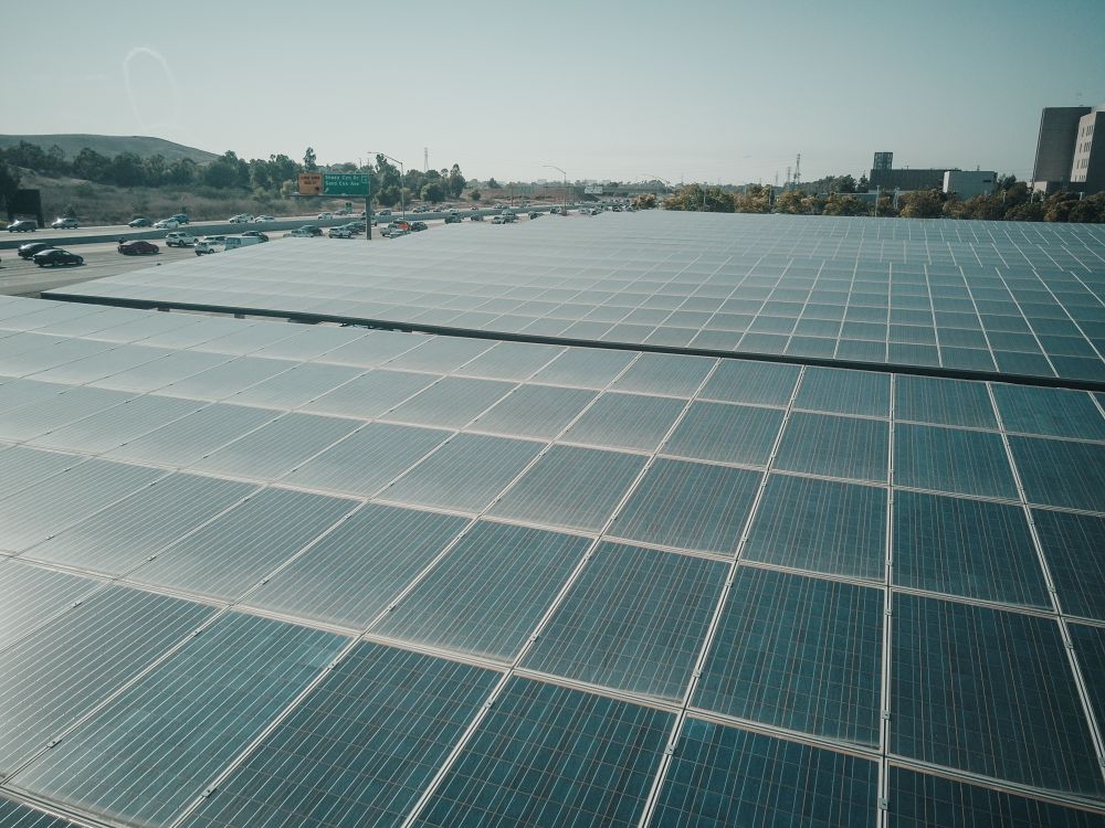 Photo of solar panel array · Free Stock Photo