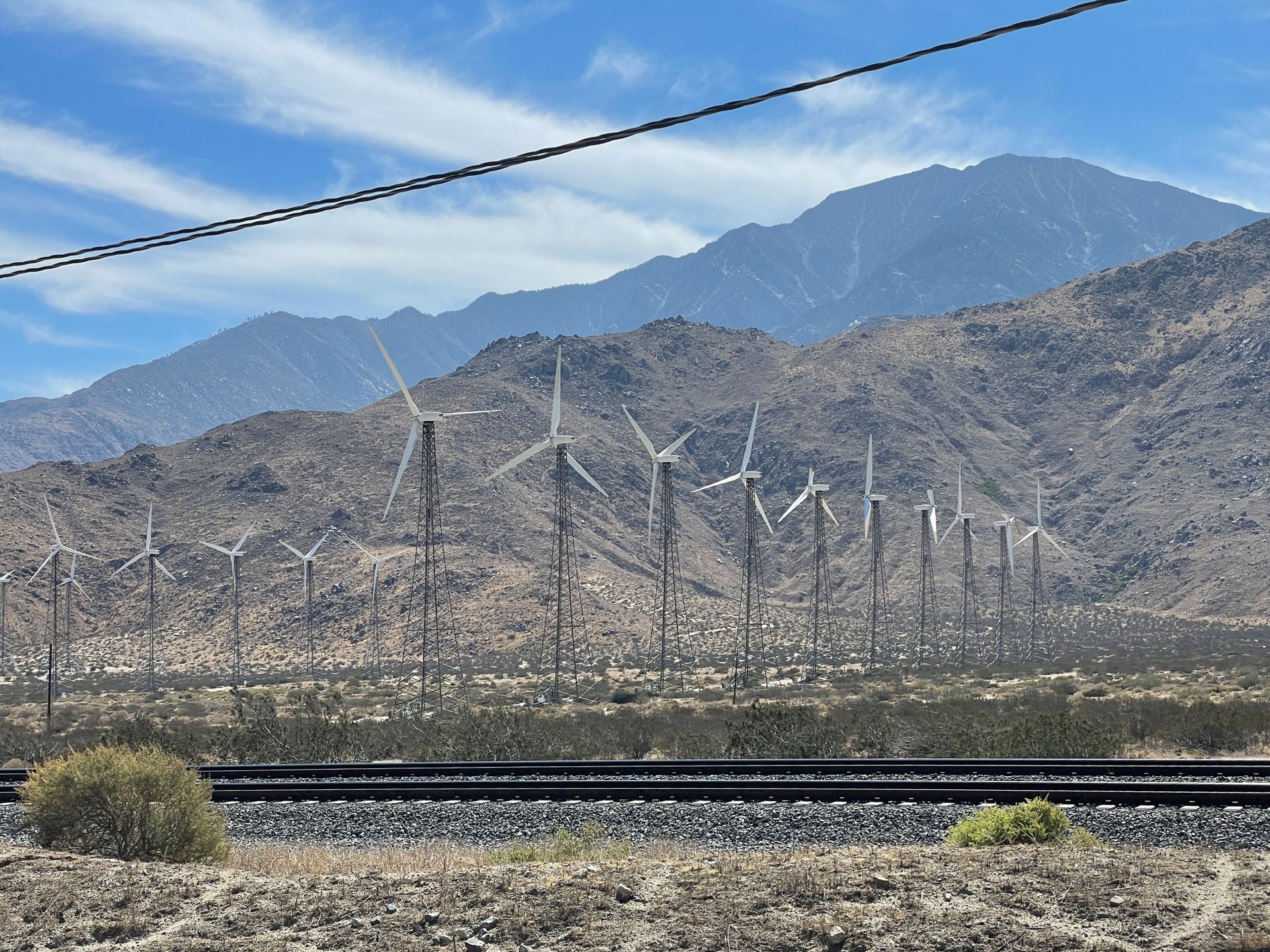 Wind Turbines during Daytime