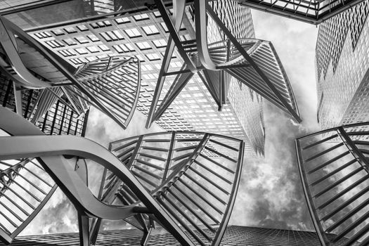 railing tangga stainless sekolah