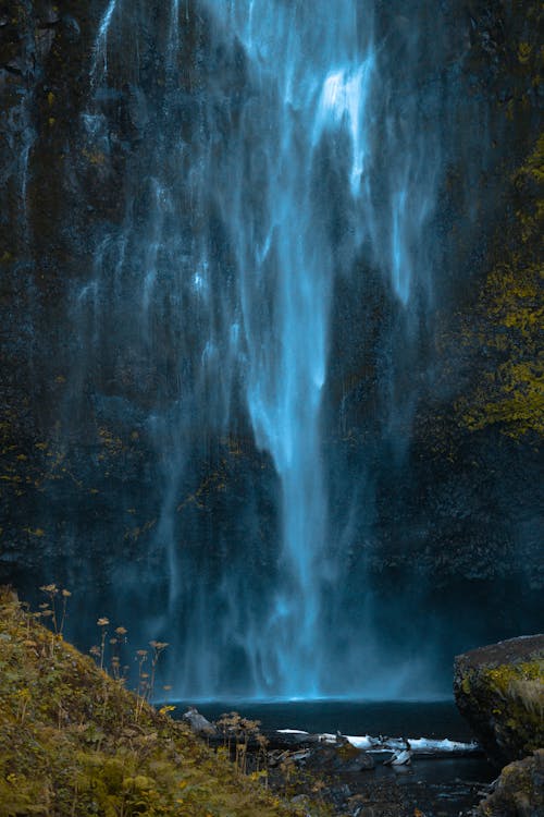 Immagine gratuita di cascate, che scorre, fotografia della natura