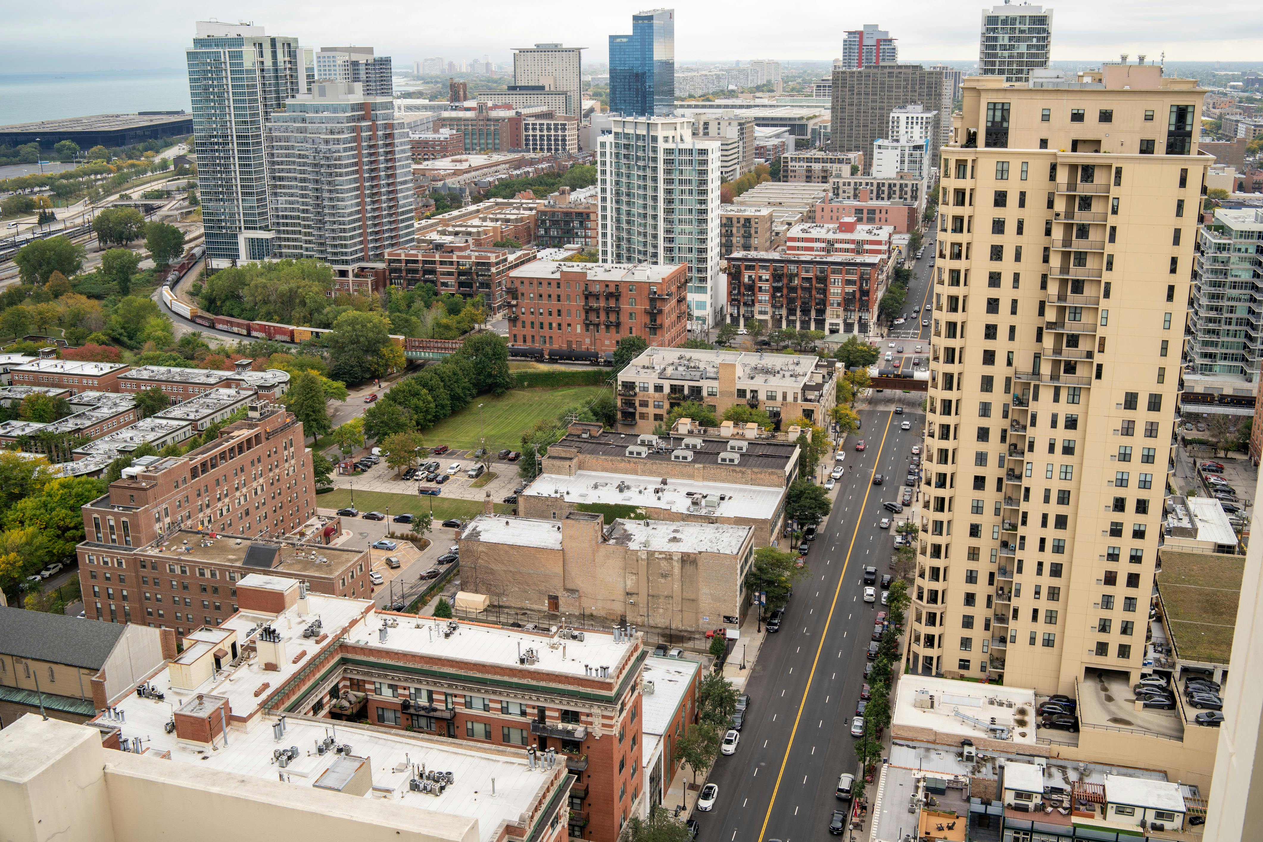 downtown chicago neighborhood map with walkability scores - apartments downtown chicago