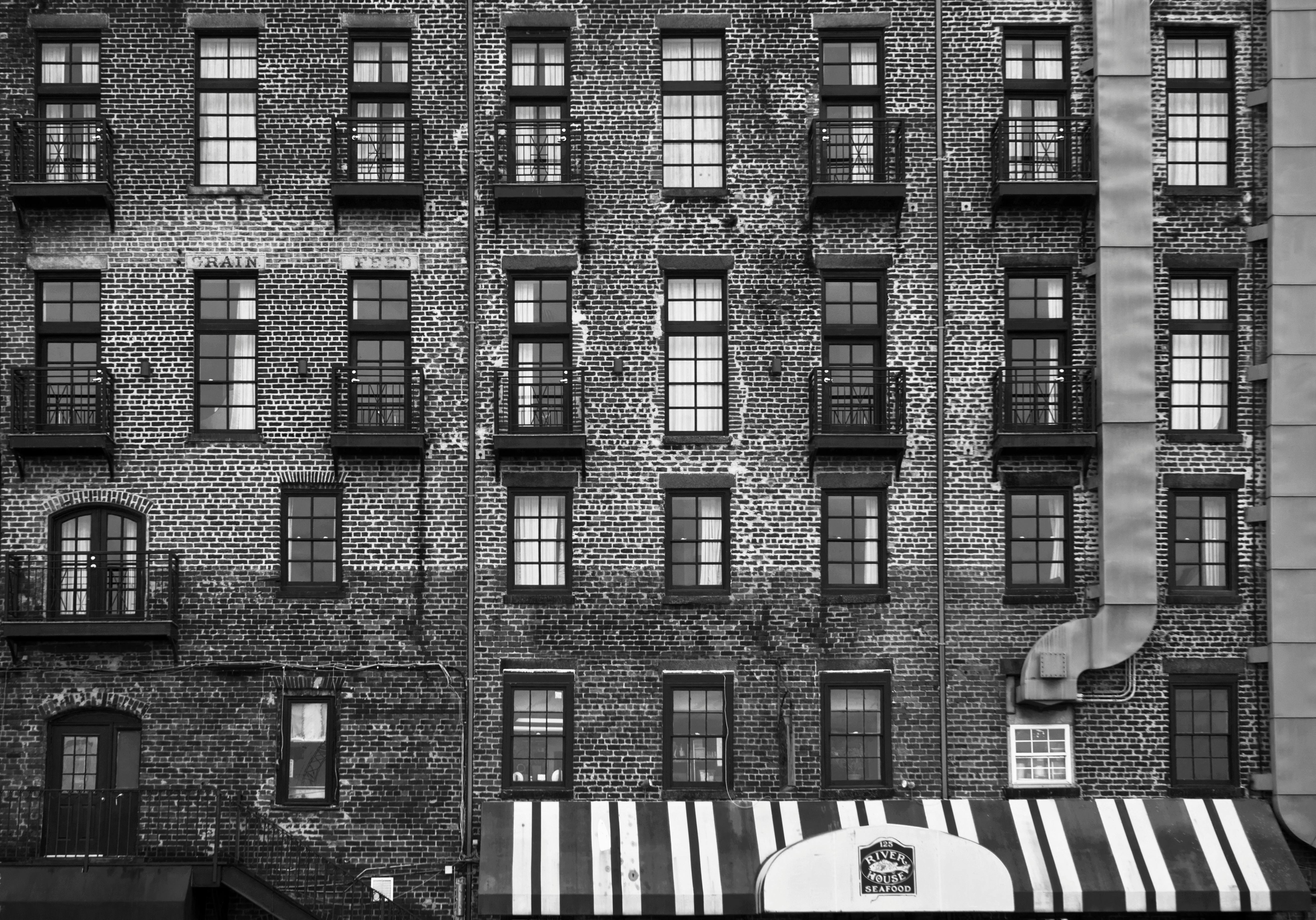 Historic brick building in Savannah