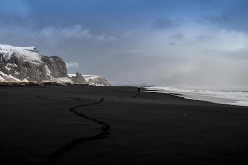 Бесплатное стоковое фото с берег, гора, зима