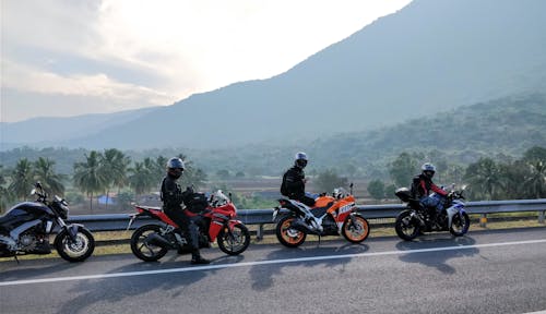 Red Honda Repsol Motorcycle