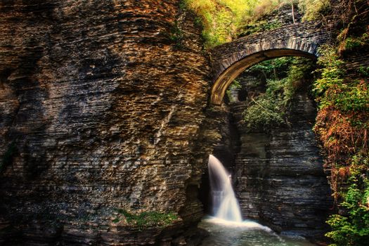 Watkins Glen State Park near Seneca Lake