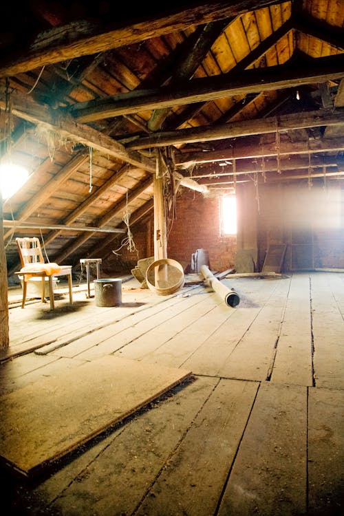 Free stock photo of attic, garret, loft