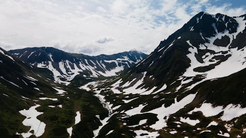 Gratis arkivbilde med dronebilde, fjell, flyfotografering