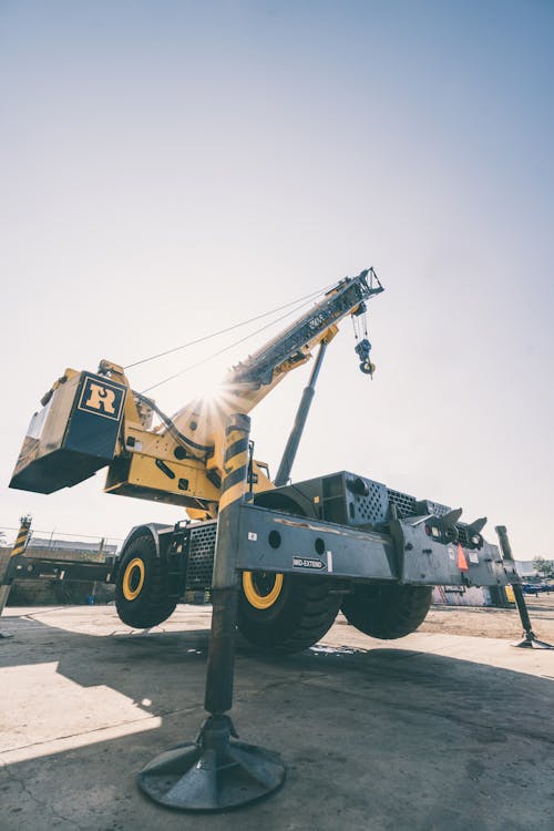 Yellow and Black Heavy Equipment