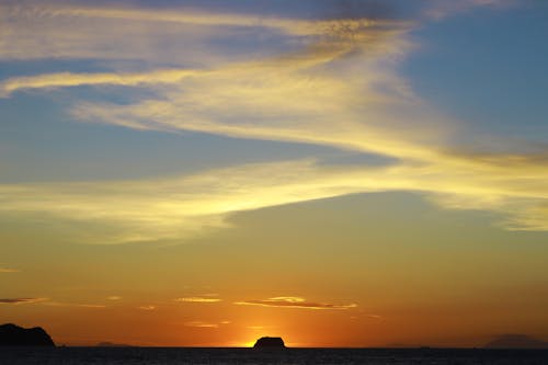 Бесплатное стоковое фото с багровые небеса, закат, закат фон