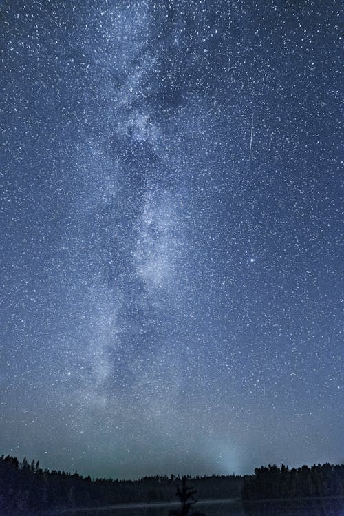 Free Milky Way on the Beautiful Sky Stock Photo