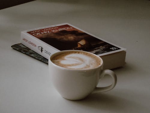 Gratis stockfoto met boek, café, cafeïne