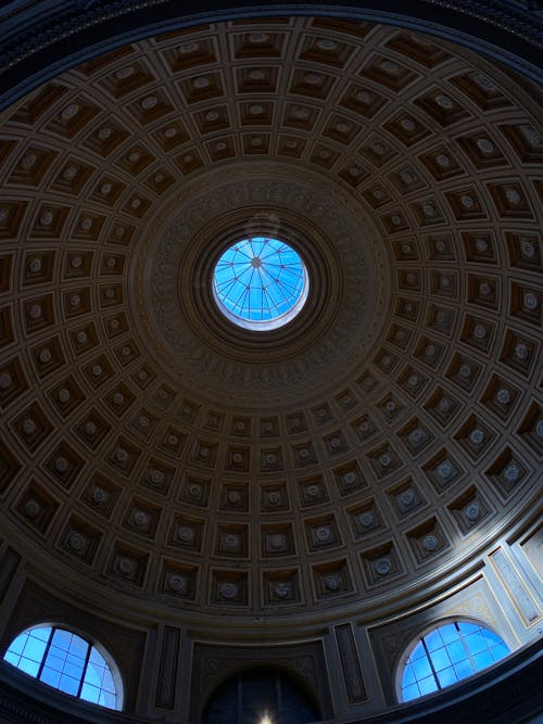 Immagine gratuita di arte, cupola, finestre